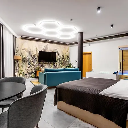 Warowna 2 Premium Jacuzzi & Sauna Apartament Pszczyna